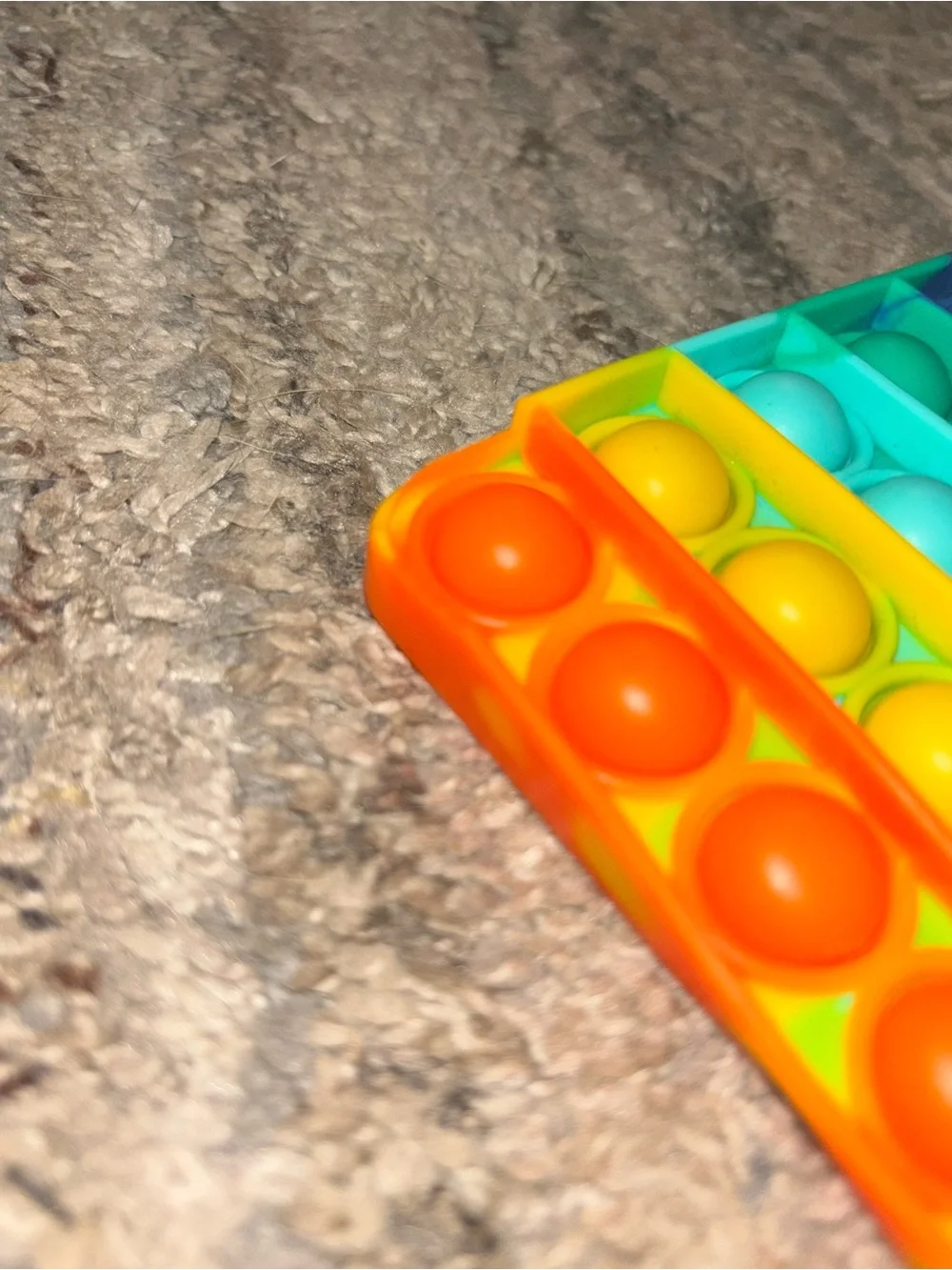 Large Rainbow Pop Bubble Sensory Fidget Toy